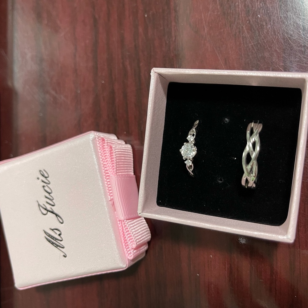 Wedding Band & Engagement Ring - Picture 3 of 5